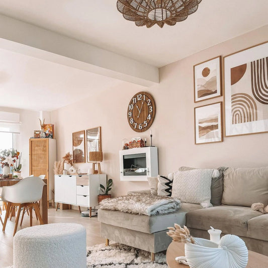 Le salon Beige Fleur de Cerisier de Séverine