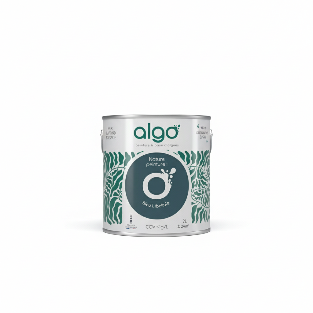 Peinture écologique Algo - Bleu Libellule