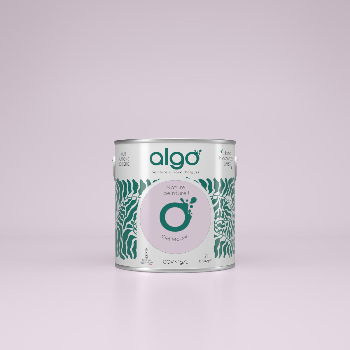 Peinture écologique Algo - Ciel Mauve