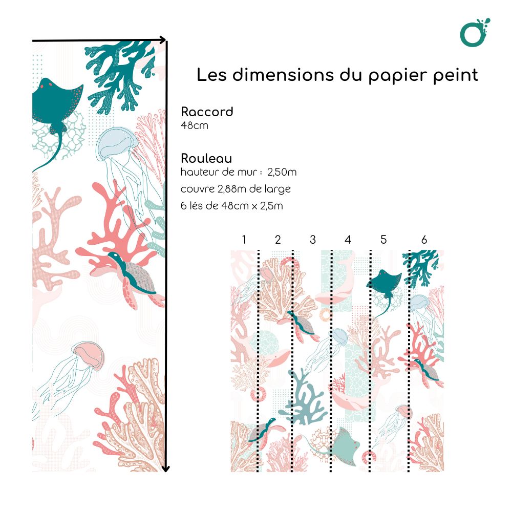 Algo "Petit Mousse" Wallpaper - Powder Pink