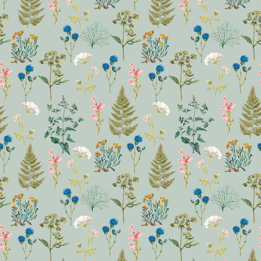 Algo "Royal Botany" Wallpaper - 5 strips - soothing sea green