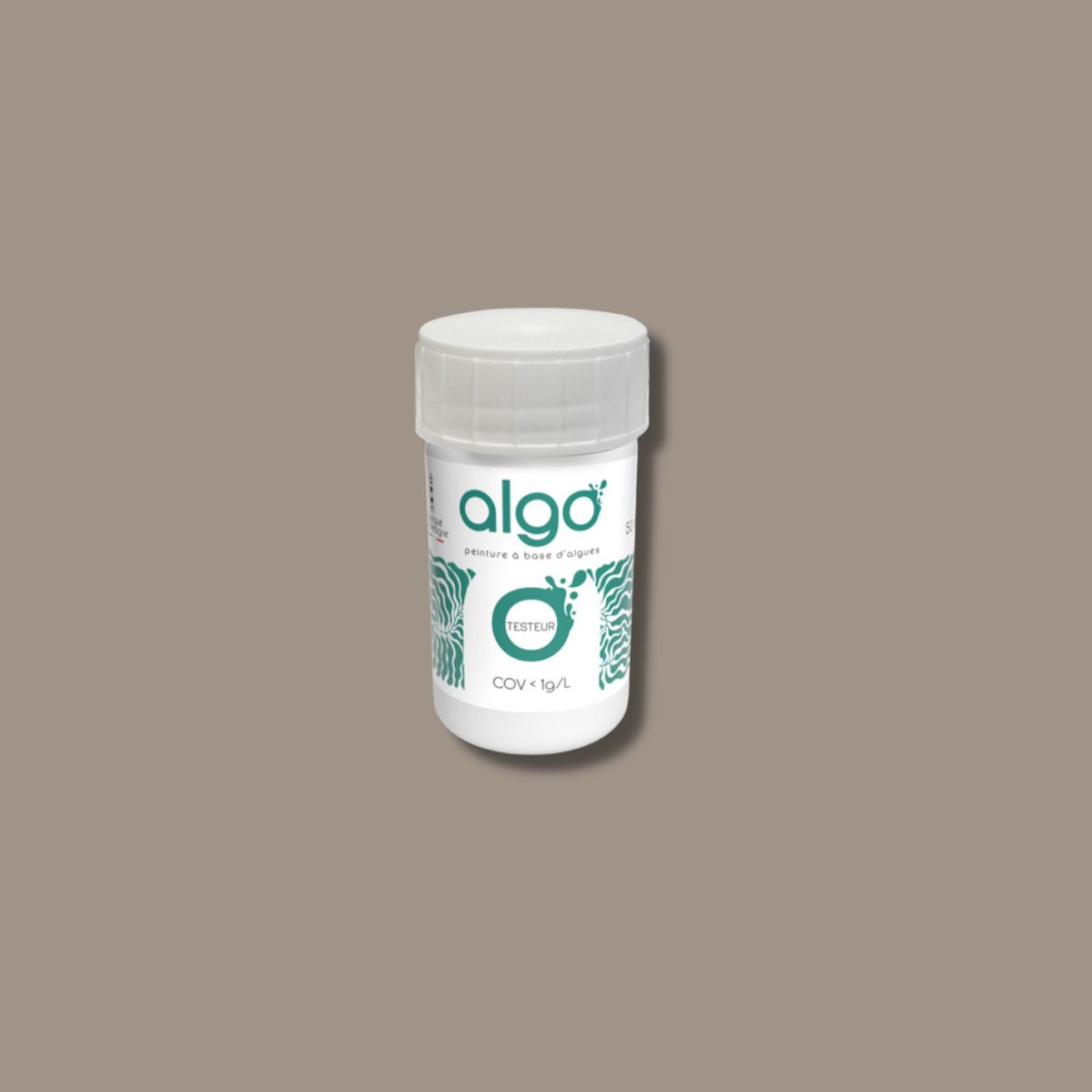 Algo Eco-Friendly Paint Tester - Grey Brown from the Monts d'Arrée