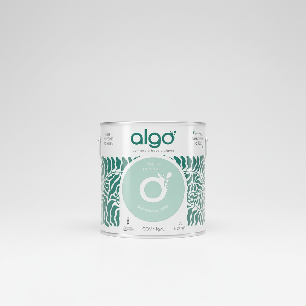 Peinture écologique Algo - Vert Détente au Spa