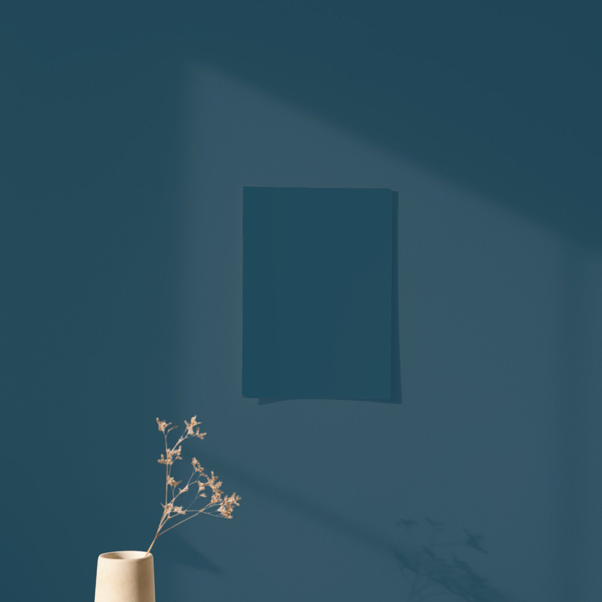 Navy Blue Color Chart Sample from the Seven Islands