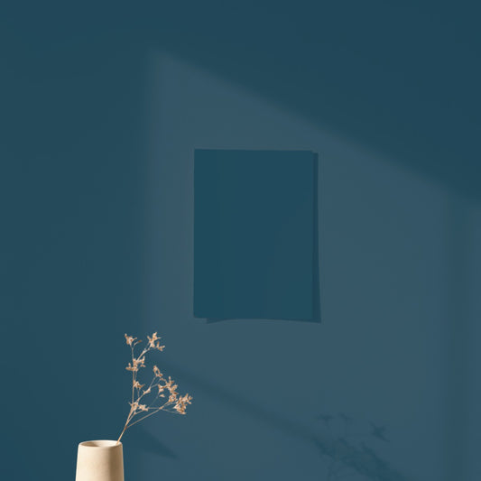 Navy Blue Color Chart Sample from the Seven Islands