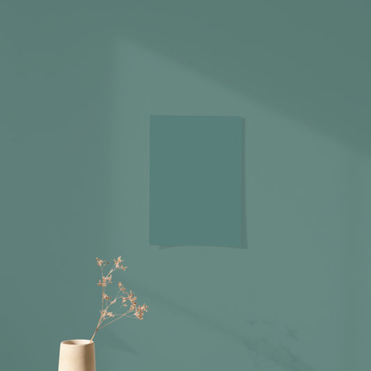 Sample Color Chart Pretty Blue Green