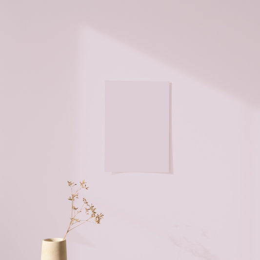 Mauve Sky Color Chart Sample