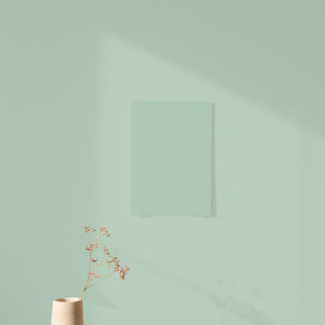 Green Color Chart Sample Stroll in the Garden