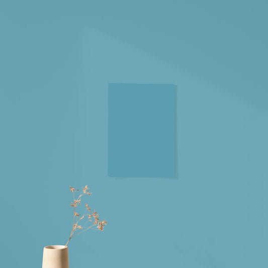 Porquerolles Blue Color Chart Sample