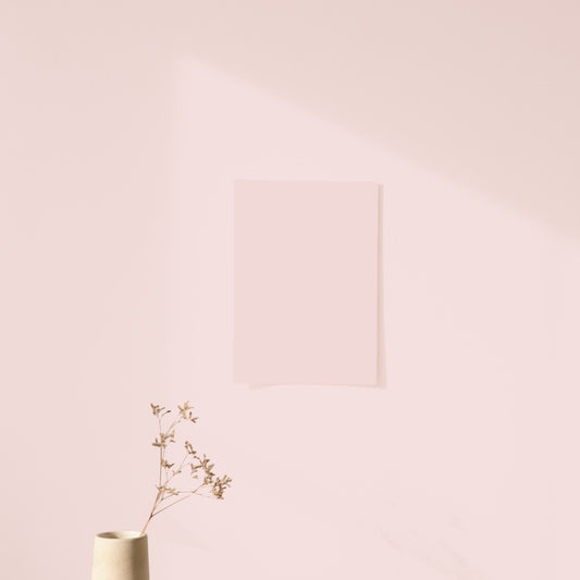 Powder Pink Color Chart Sample
