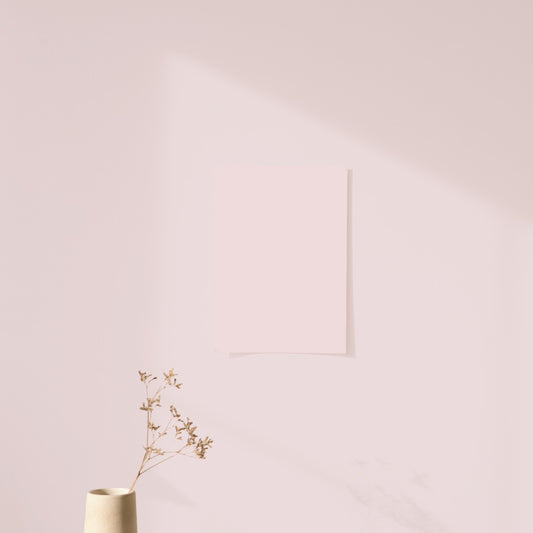 Soft Pink Color Chart Sample