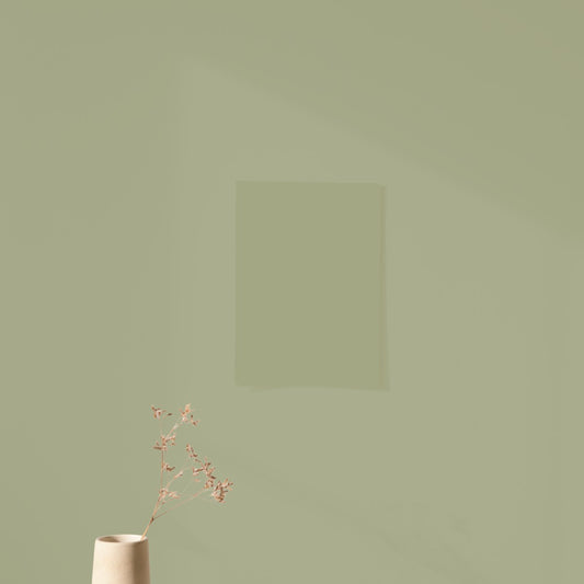 Soft Green Color Chart Sample