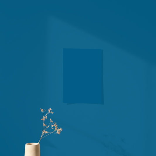 Atlantic Blue Color Chart Sample