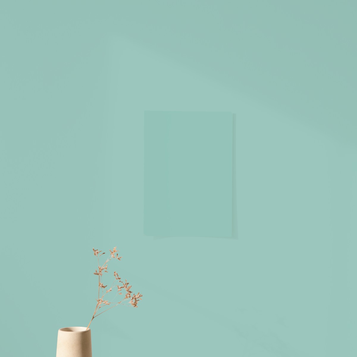 Green Relaxation at the Spa Color Chart Sample