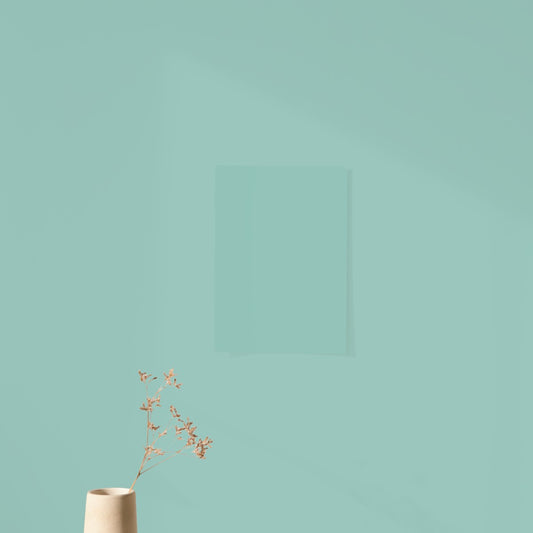 Green Relaxation at the Spa Color Chart Sample