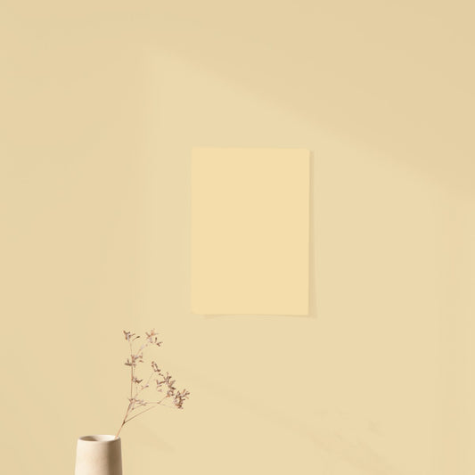 Dizzy Yellow Color Chart Sample