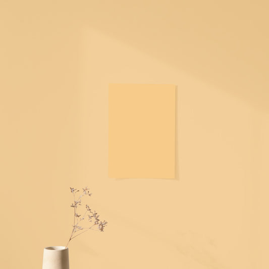 Rising Yellow Color Chart Sample