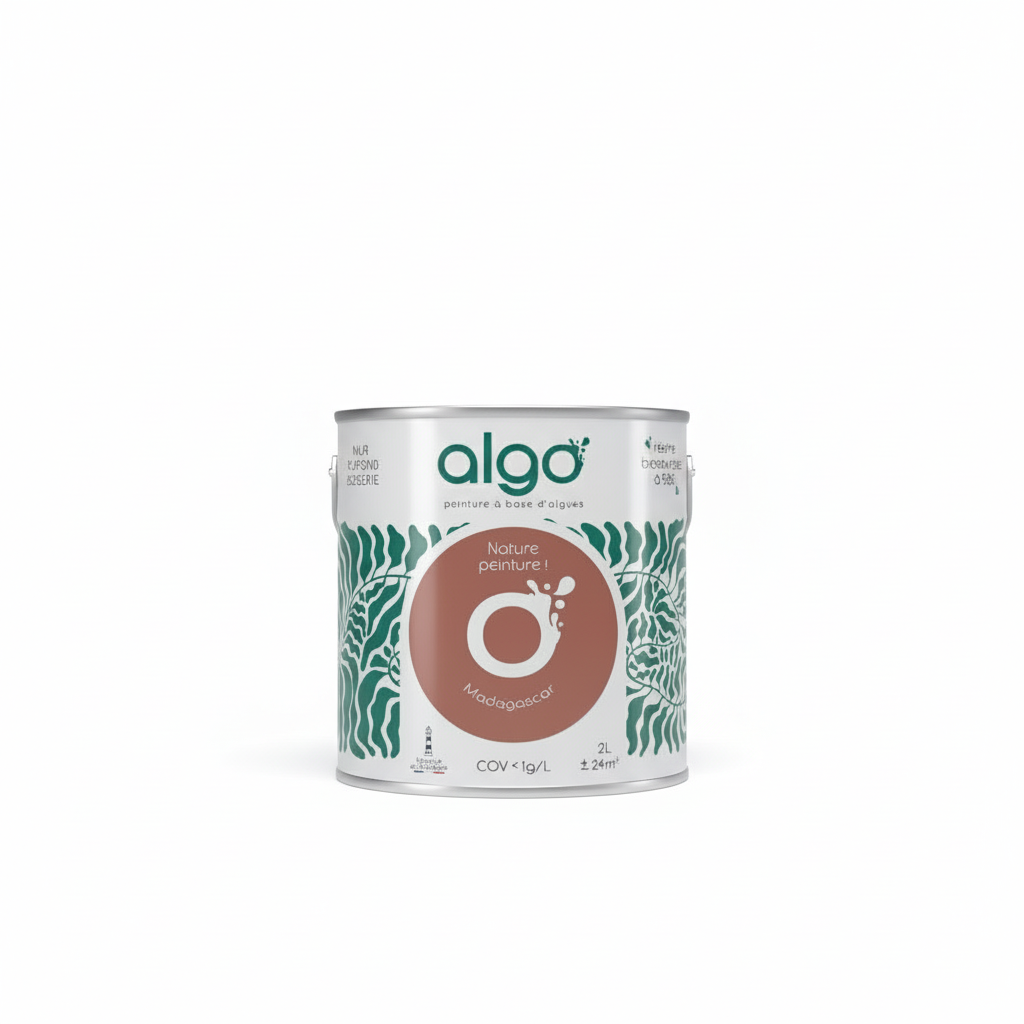 Peinture écologique Algo - Terracotta Madagascar
