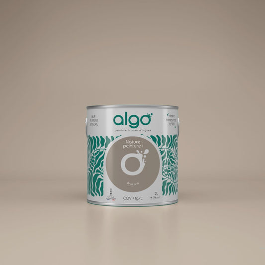 Peinture écologique Algo - Brun Gris