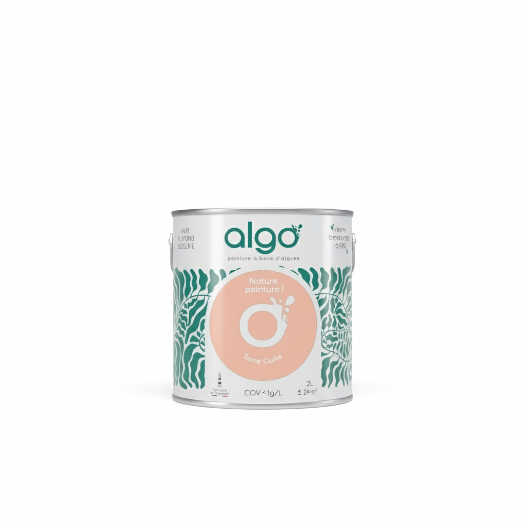 Peinture écologique Algo - Terre Cuite
