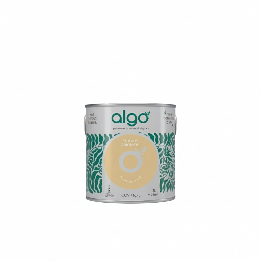 Peinture écologique Algo - Jaune Un tour au Marché