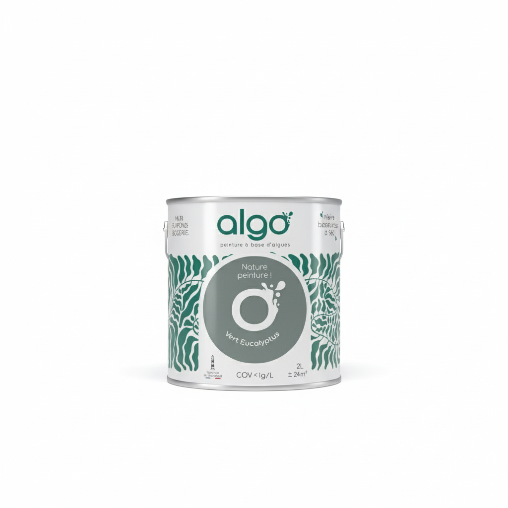 Peinture écologique Algo - Vert Eucalyptus