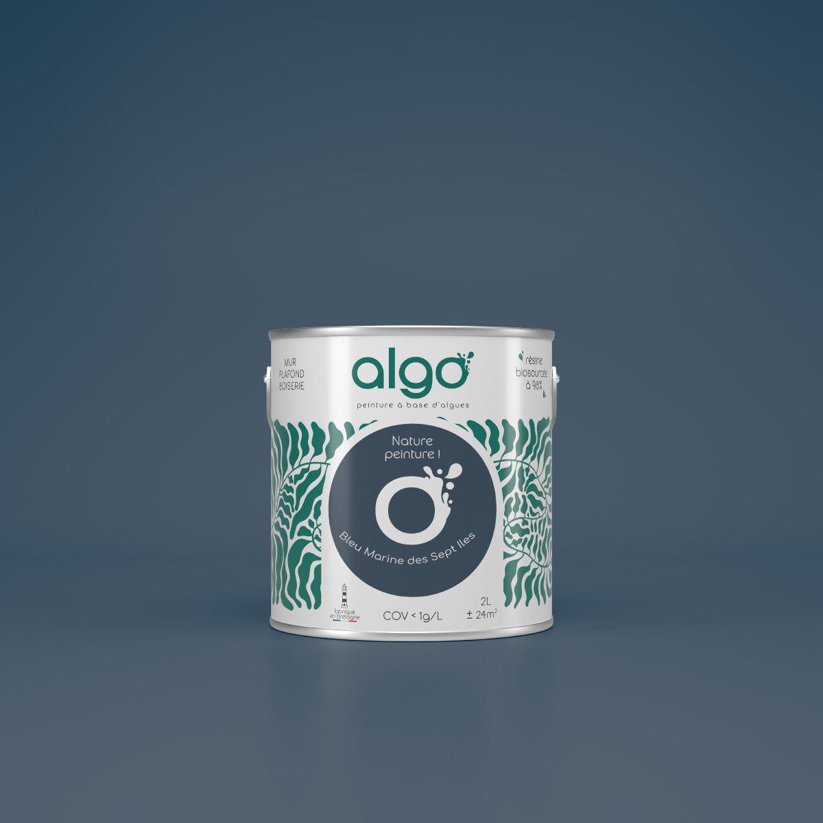 Algo Eco-Friendly Paint - Marine Blue of the Seven Islands