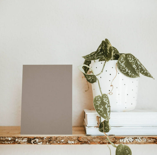 Brown Grey Color Chart Sample