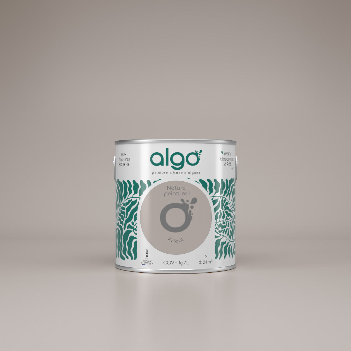Algo Eco-Friendly Paint - Frioul Brown