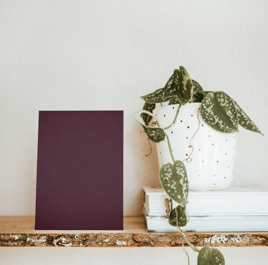 Mauve Drunken Night Color Chart Sample