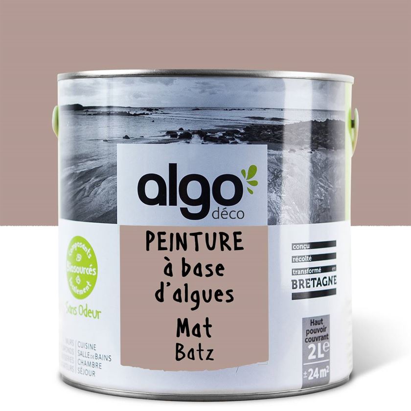 Peinture écologique Algo - Marron Batz