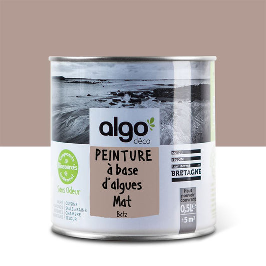 Peinture écologique Algo - Marron Batz