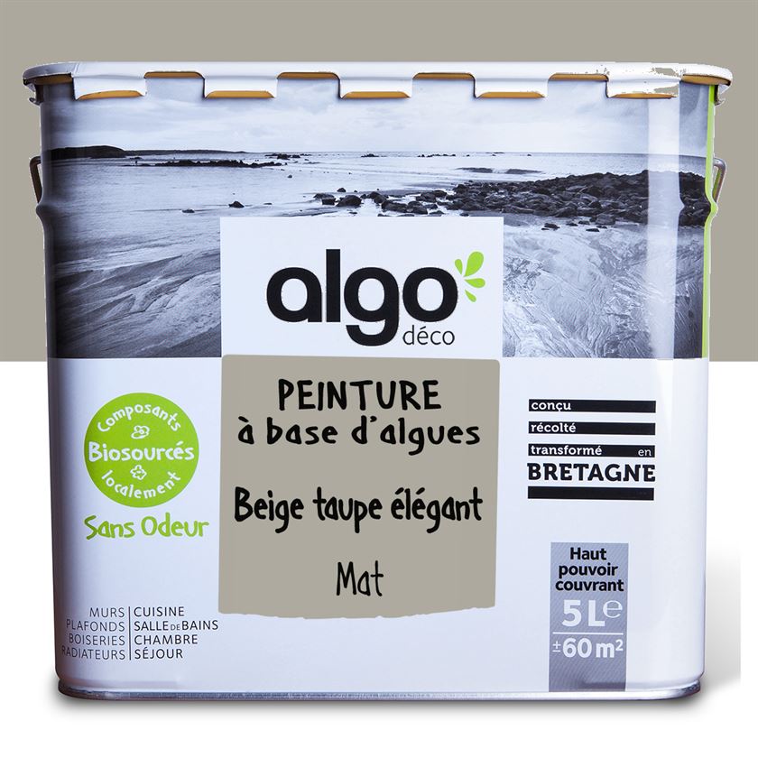 Peinture écologique Algo - Beige Taupe Elegant