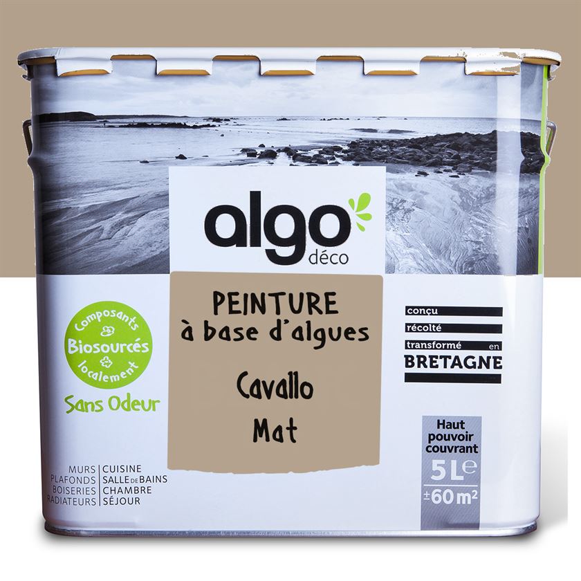 Peinture écologique Algo - Marron Cavallo