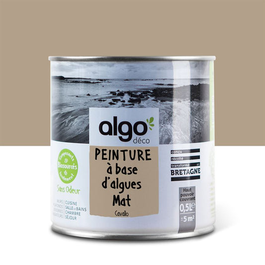 Peinture écologique Algo - Marron Cavallo