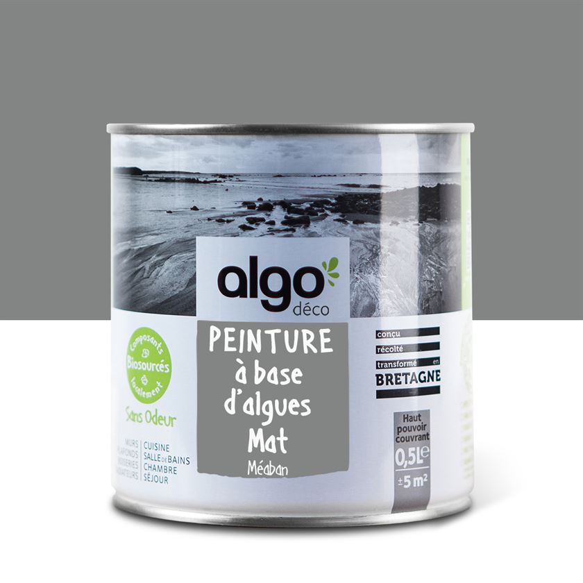 Peinture écologique Algo - Gris Méaban