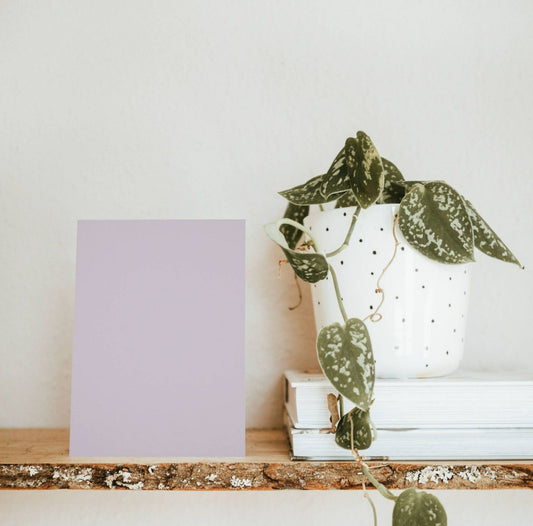 Mauve Reverie in Giverny Color Chart Sample