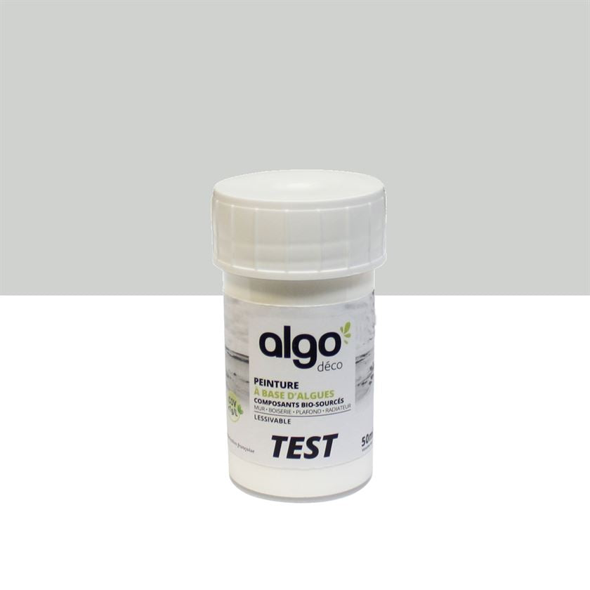 Houat Algo Light Grey Eco-Friendly Paint Tester