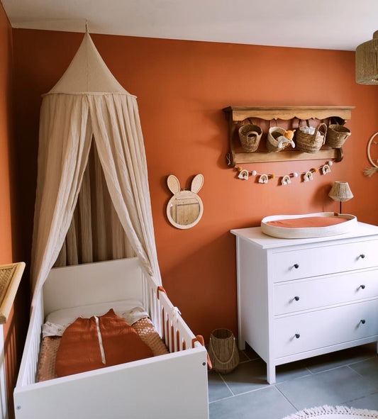 La chambre de bébé Terracotta de Cynthia