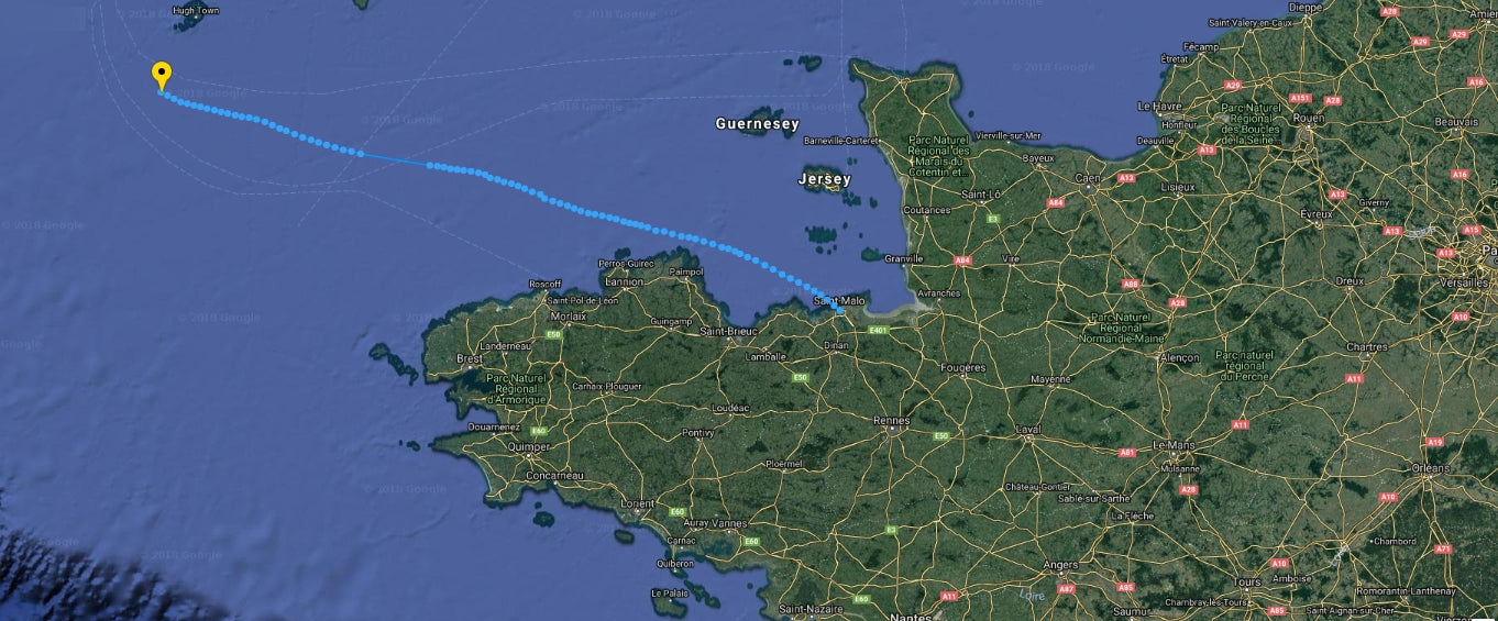 Suivez Sébastien Desquesses dans sa qualification à la Route du Rhum !
