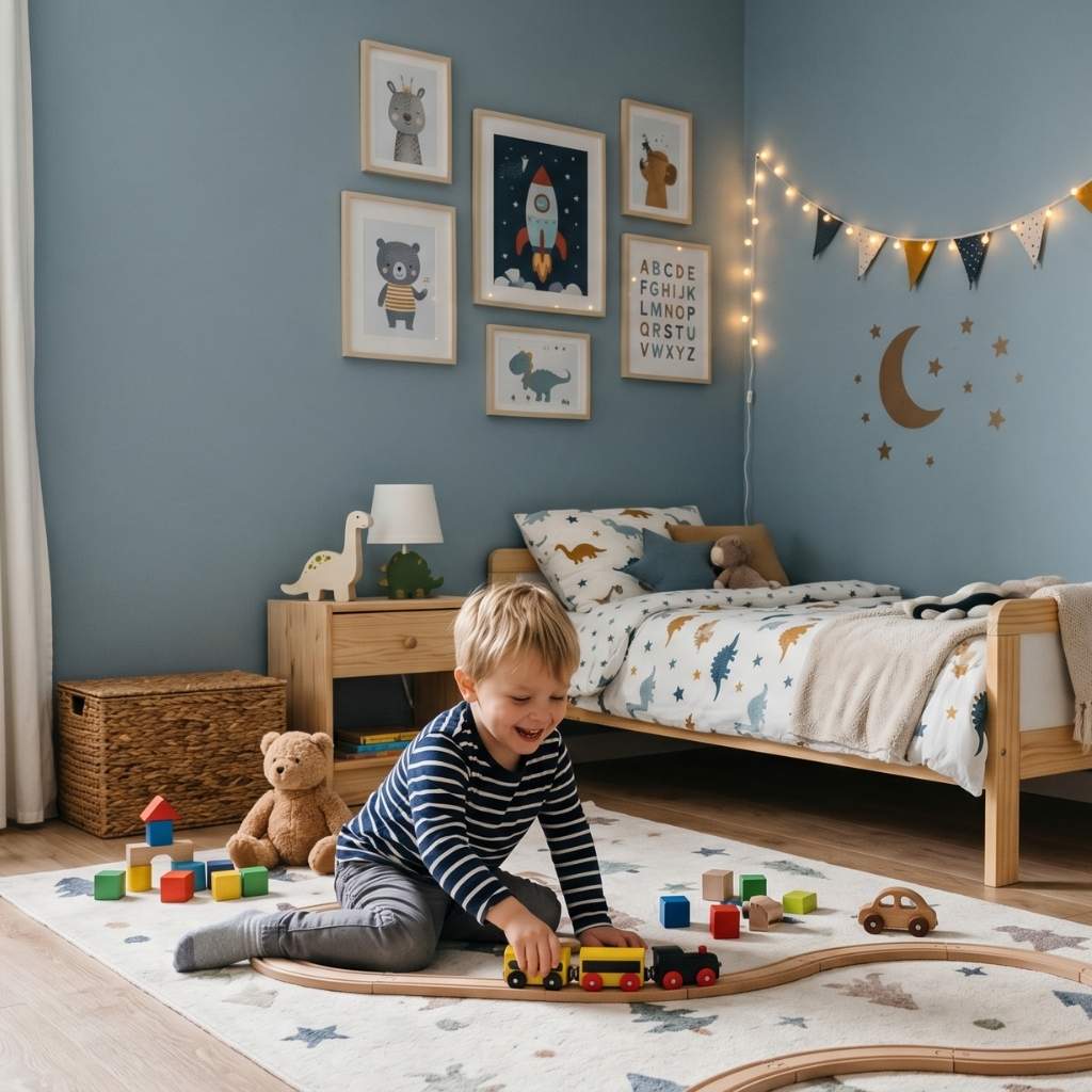 Quelle couleur choisir pour une chambre d'enfant qui grandit ?