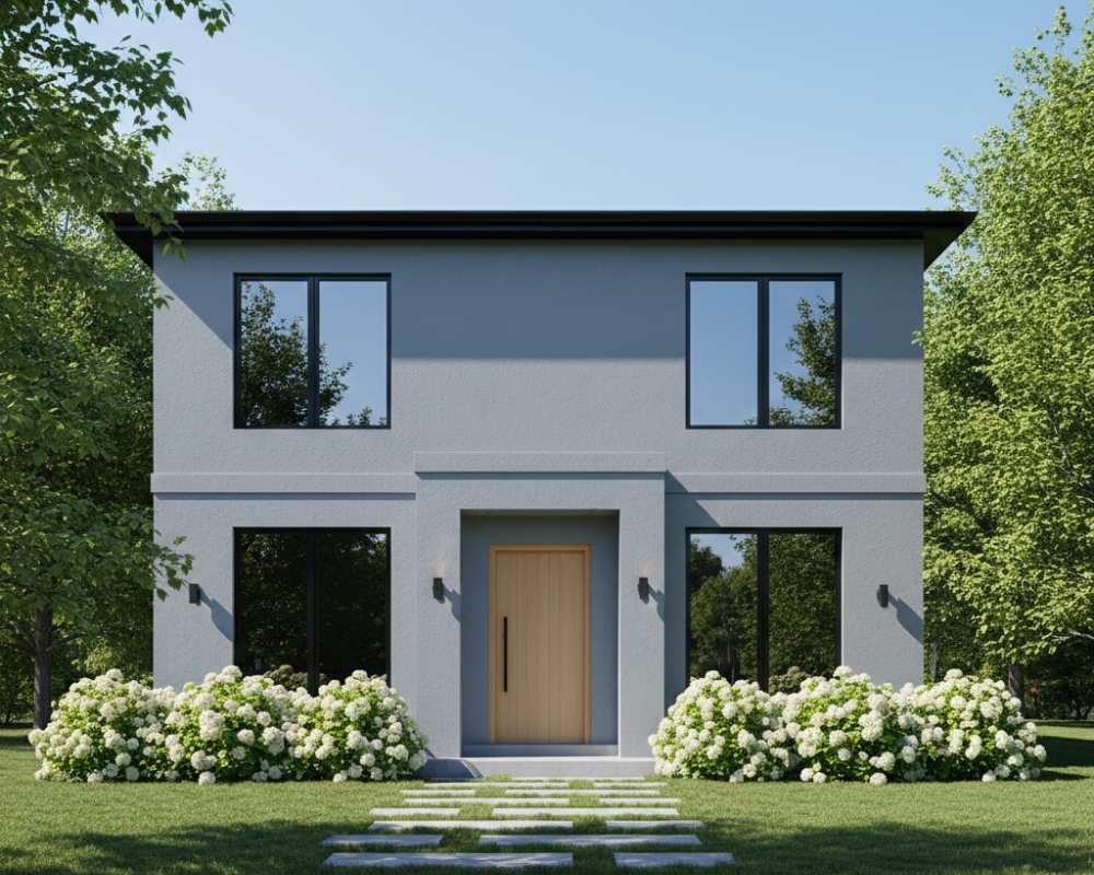 Peinture Facade Gris Clairnull