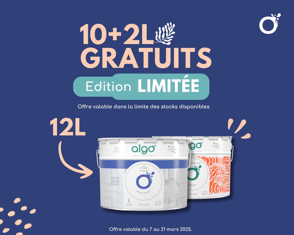 Peinture écologique Algo - Brun Gris