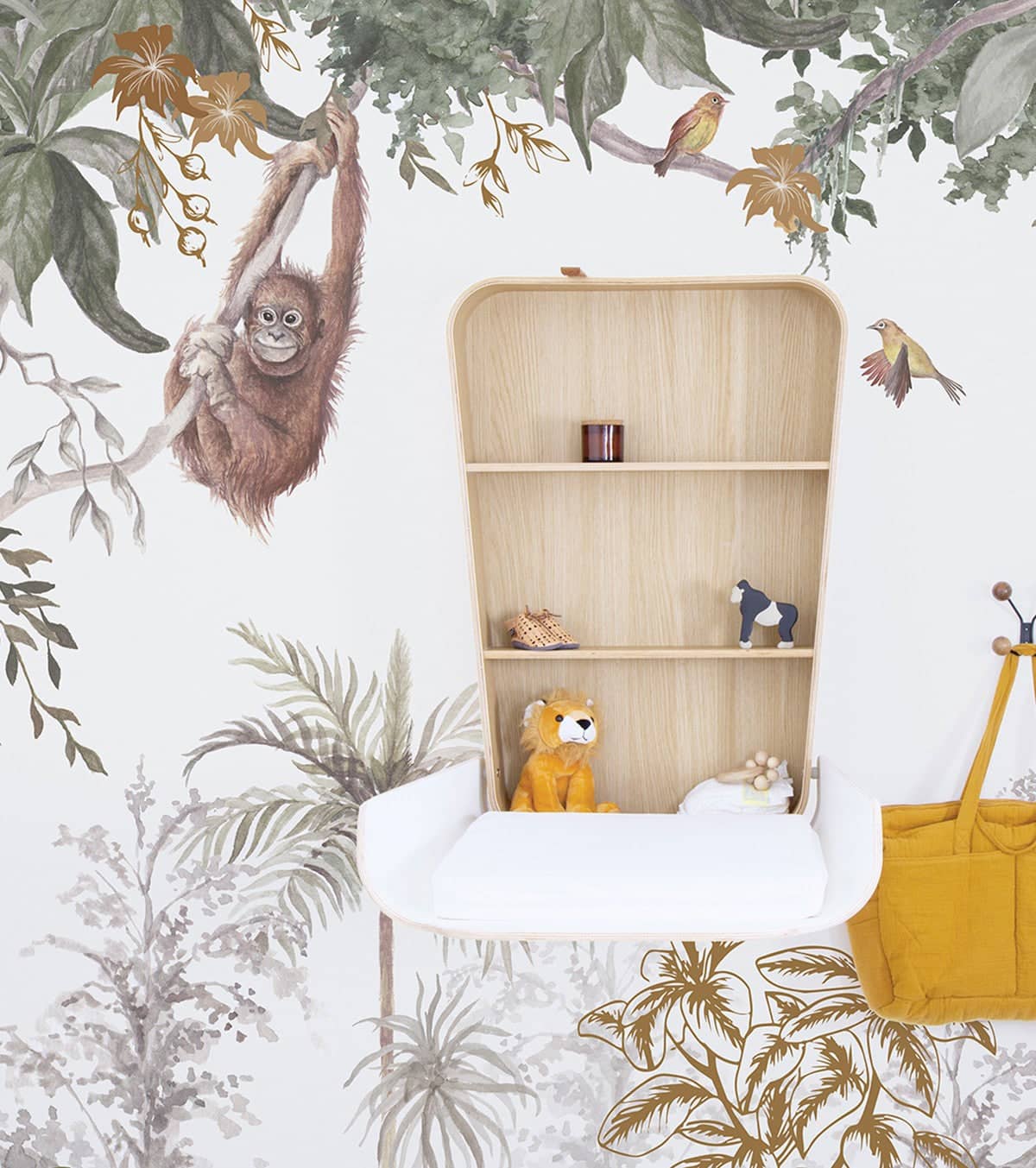 UTAN - Papier peint panoramique - Les singes