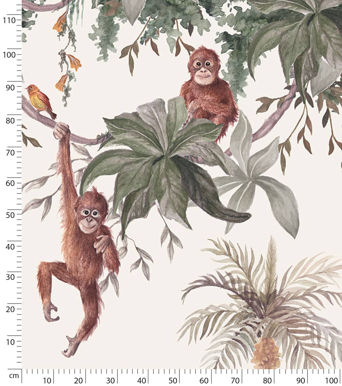 UTAN - Papier peint panoramique - Les singes
