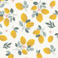 LOUISE - Papier peint enfant - Motif citrons