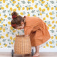 LOUISE - Papier peint enfant - Motif citrons