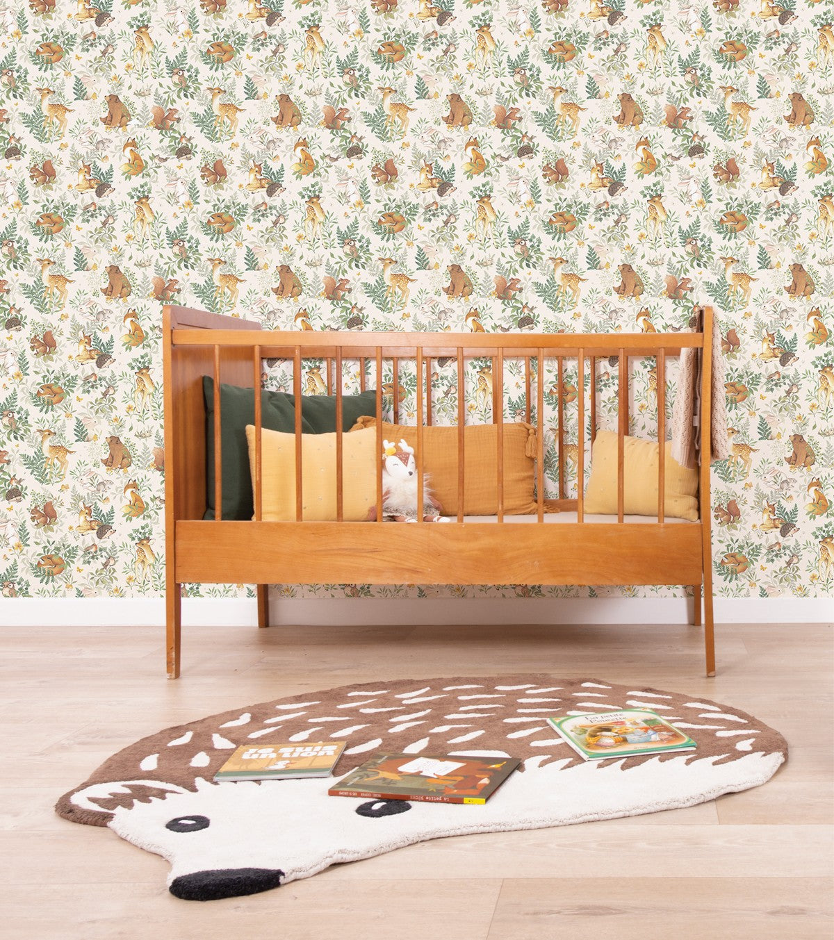 FOREST - Papier peint enfant - Motif animaux de la forêt