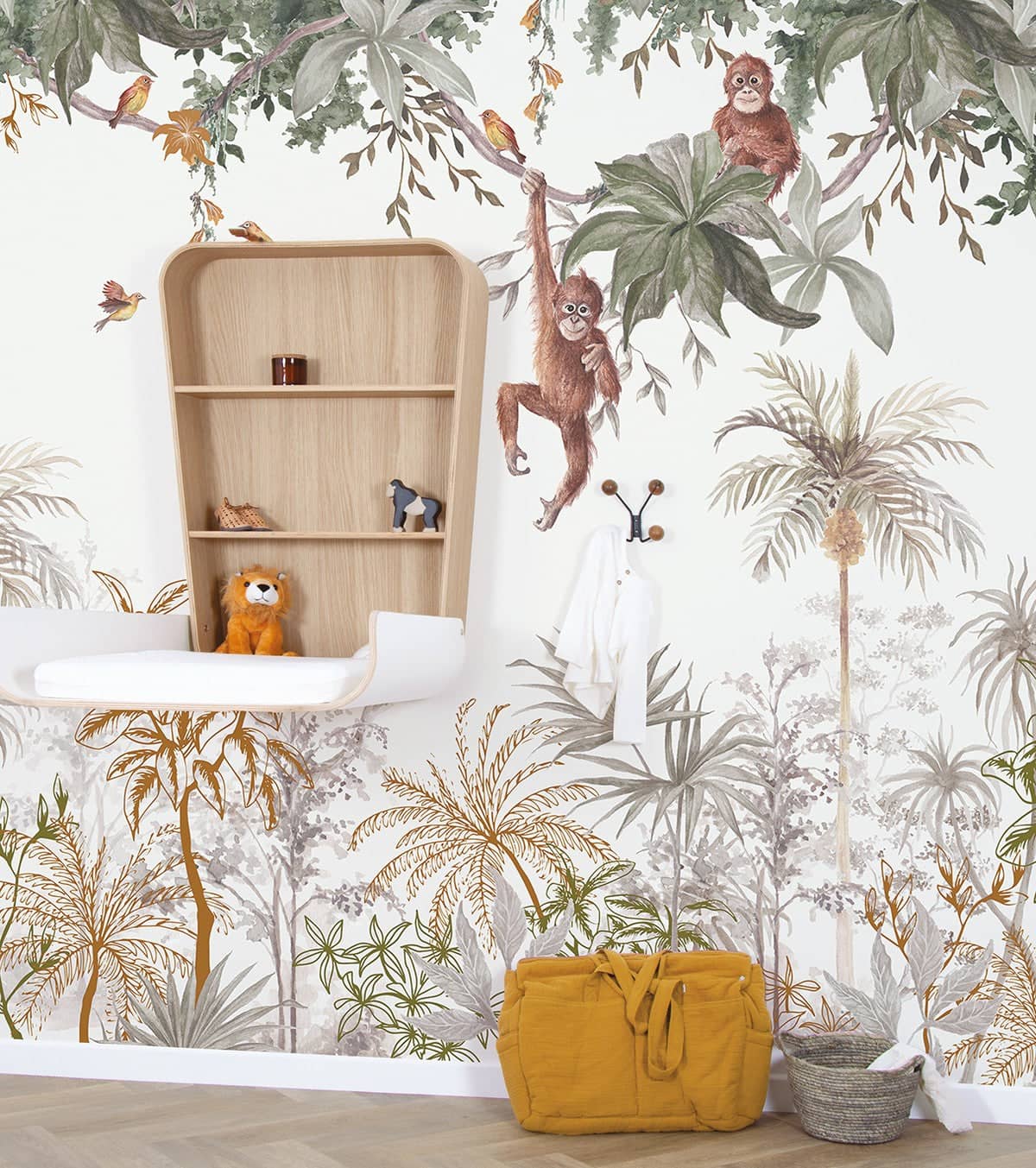 UTAN - Papier peint panoramique - Les singes