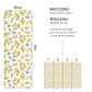 LOUISE - Papier peint enfant - Motif citrons